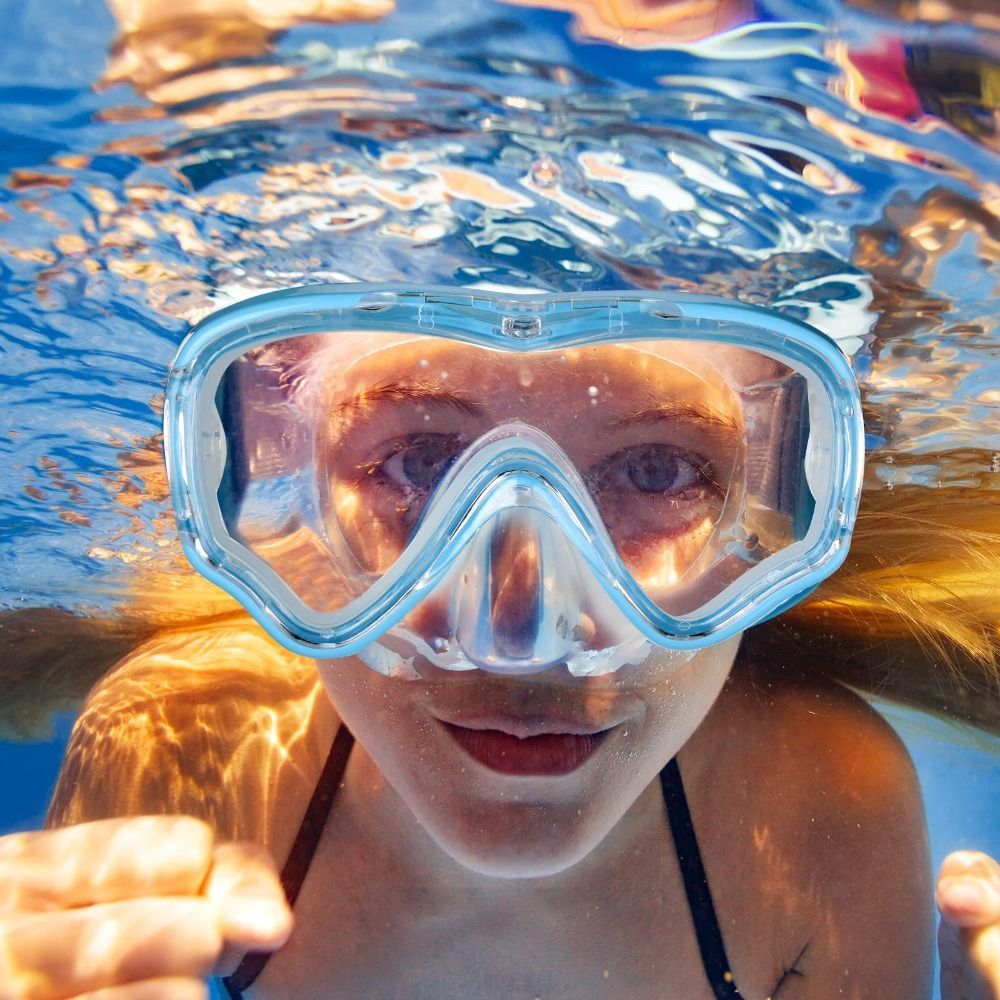 Anti Pollution Mask - Óculos de natação unissex para crianças,
