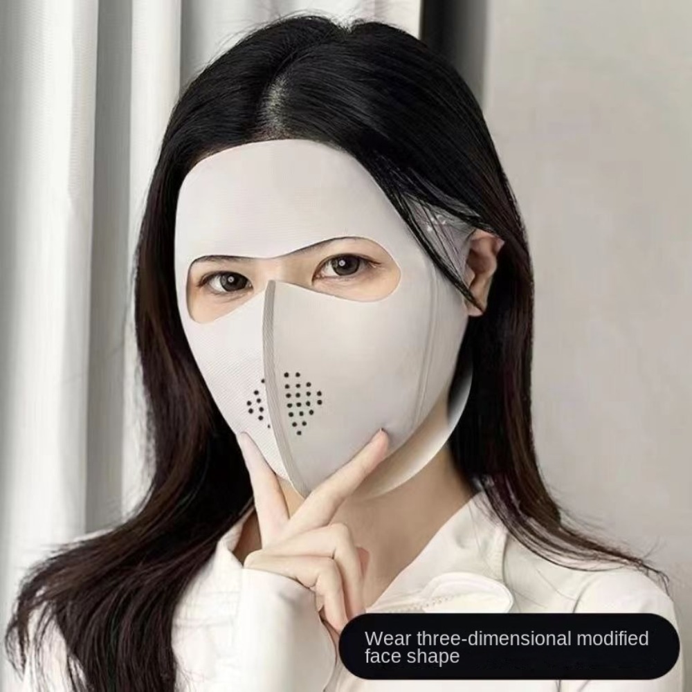 Máscara Facial de Seda Gelada  - Sports Mask Breathable avaliação e preço