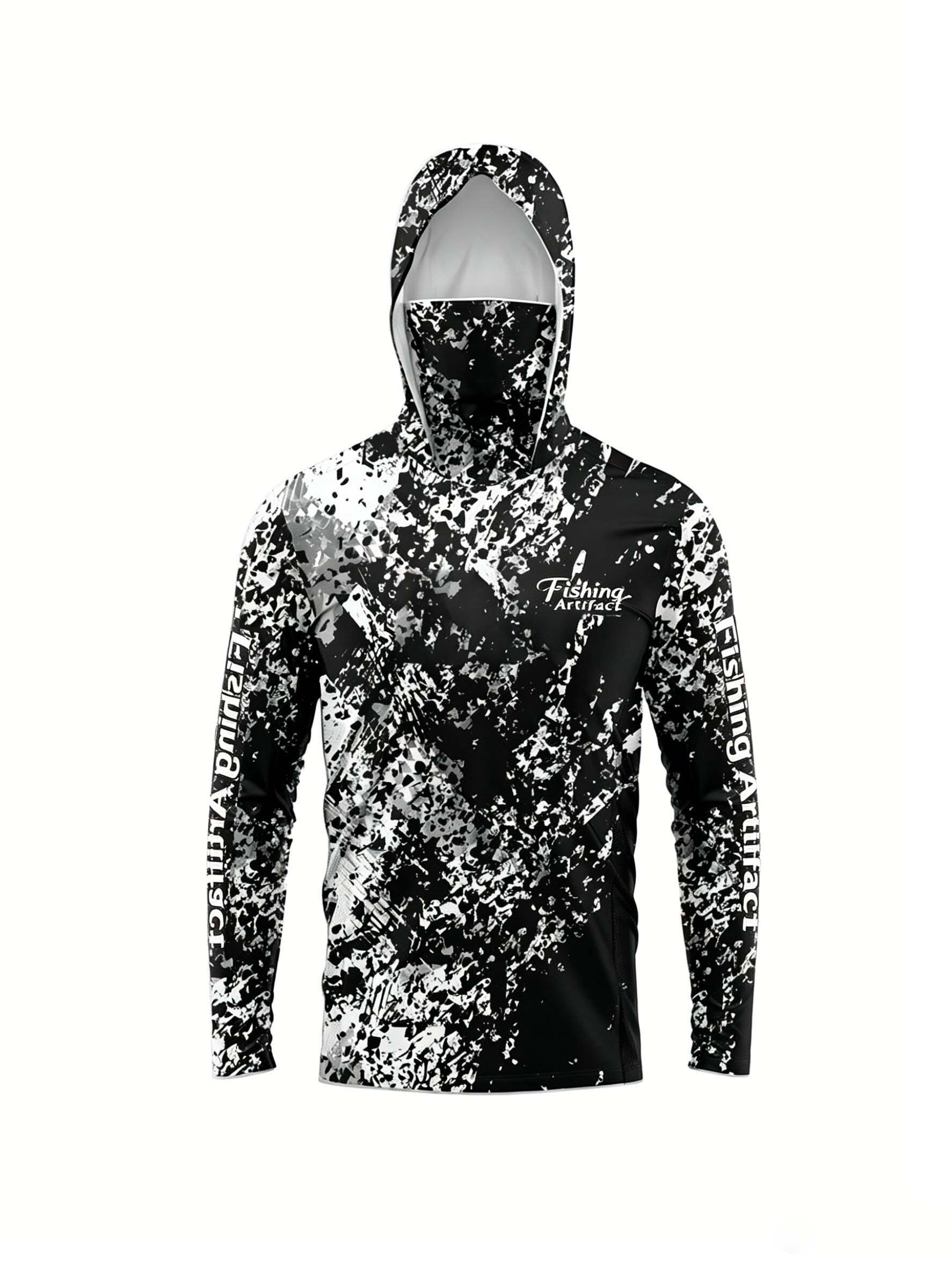 Camisa de Pesca Masculina de V - Sports Mask Breathable avaliação e preço