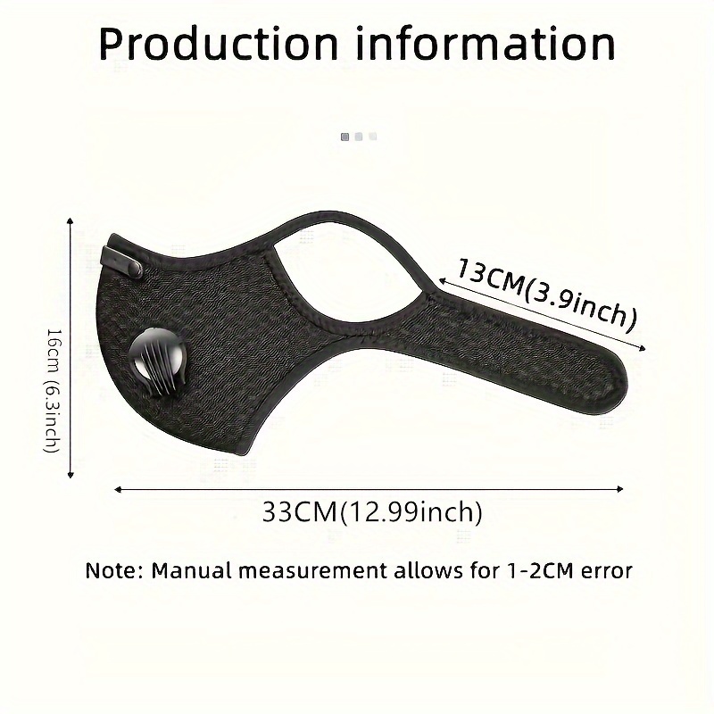 Máscara de ciclismo, esportiva - Dust Mask Construction avaliação e preço