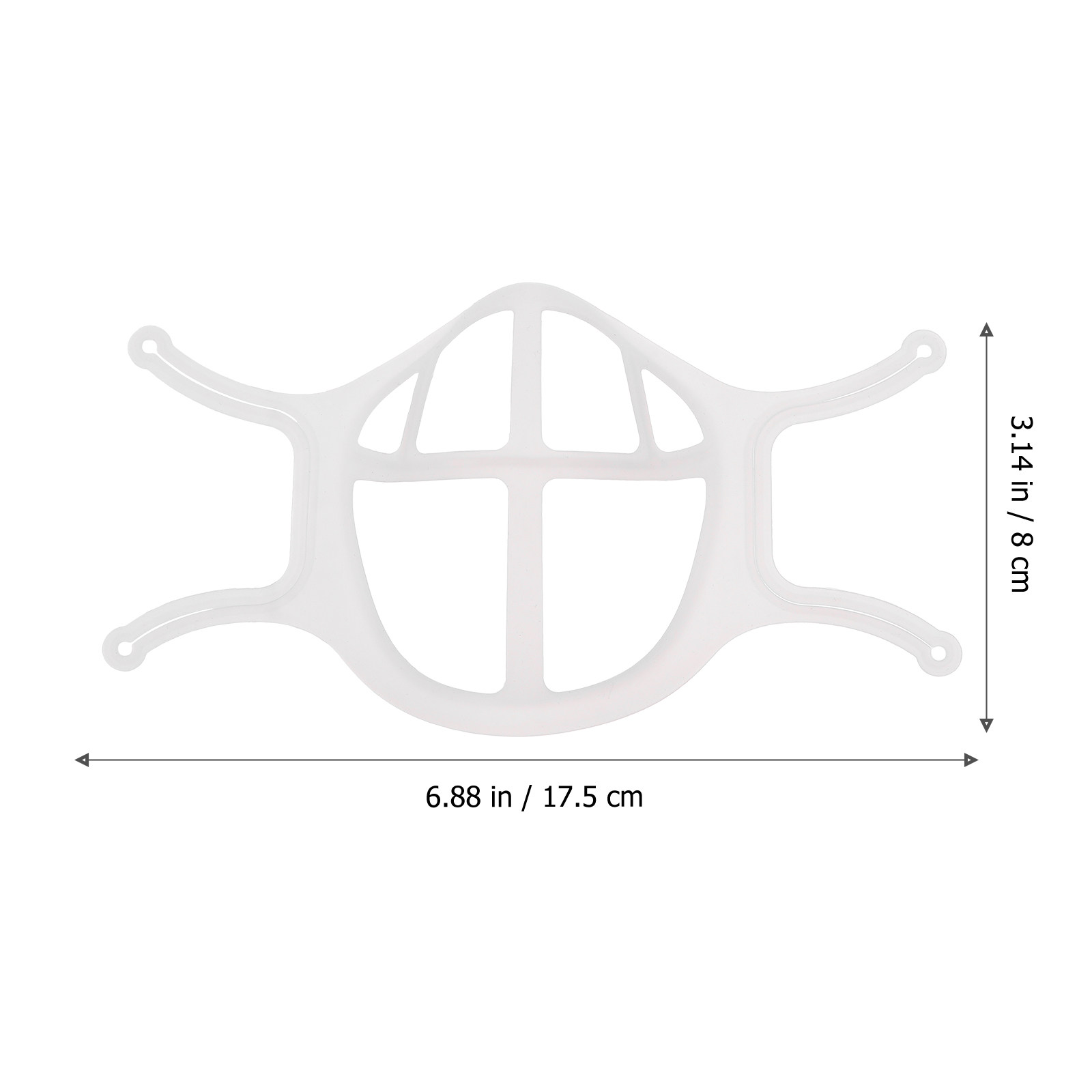 5 Peças de Suporte para Máscar - Silicone Mask Bracket avaliação e preço